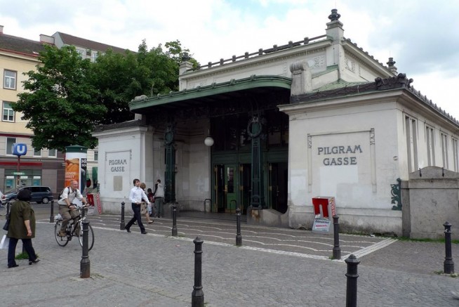 Viyana’da U4 Metro Hattında Bulunan Pilgramgasse Durağı Bir Yılı Kapalı Kalacak
