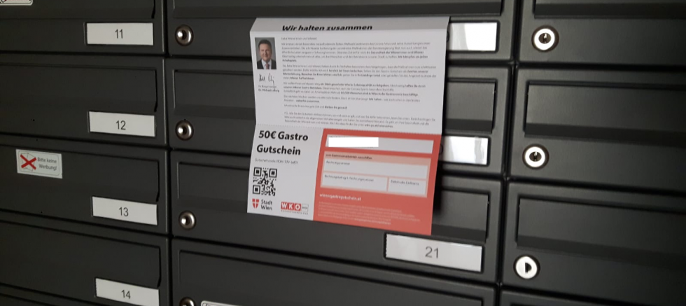 Viyana Belediyesi Her Aileye 50 Euroluk Restoran Kuponu Gönderdi