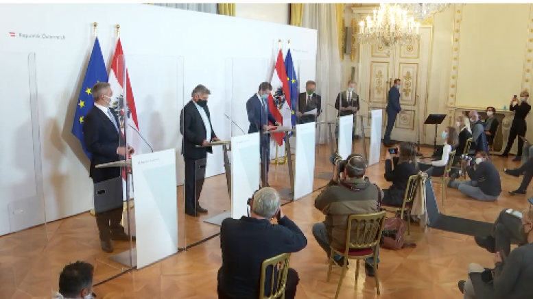 Avusturya’da sokağa çıkma yasağına uymayanlara bin 450 Euroya kadar ceza