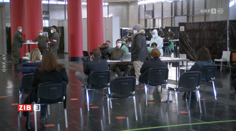 Viyana’da kitlesel testlerin ilk gününde 12.297 kişiye test yapıldı