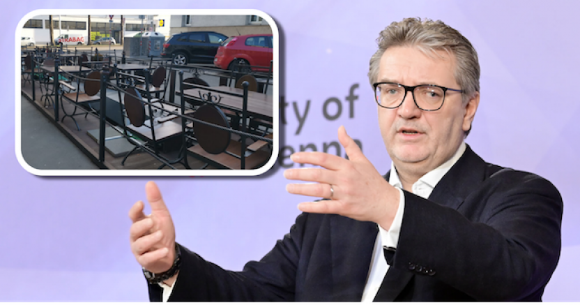 Viyana Sağlık Belediye Meclisi Üyesi Hacker, Restoran bahçeleri Mart sonunda açılabilir