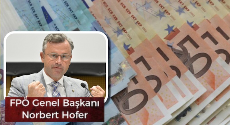 Avusturya FPÖ Başkanı Hofer vatandaşa 1.000 Euro pandemi yardımı verilmeli
