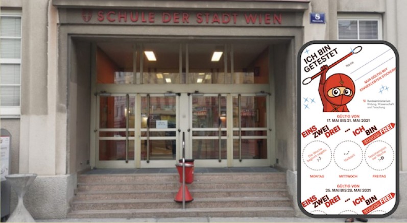 Avusturya’da Öğrenciler için korona test pasaportu ve PCR testi