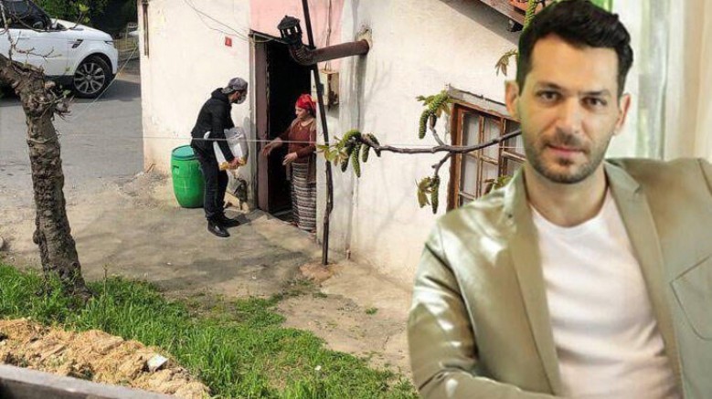 Murat Yıldırım’dan takdir toplayan hareket! Yardım kolisi dağıttı