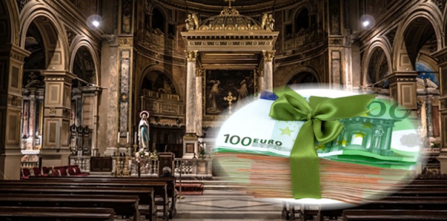 Avusturya’da bir kadın Klise’de 10 bin Euro buldu sahibi ortaya çıkmayınca kadına hediye edildi