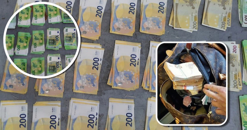 Sırbistan Horgos sınırında bir yolcudan 50 bin 675 Euro çıktı