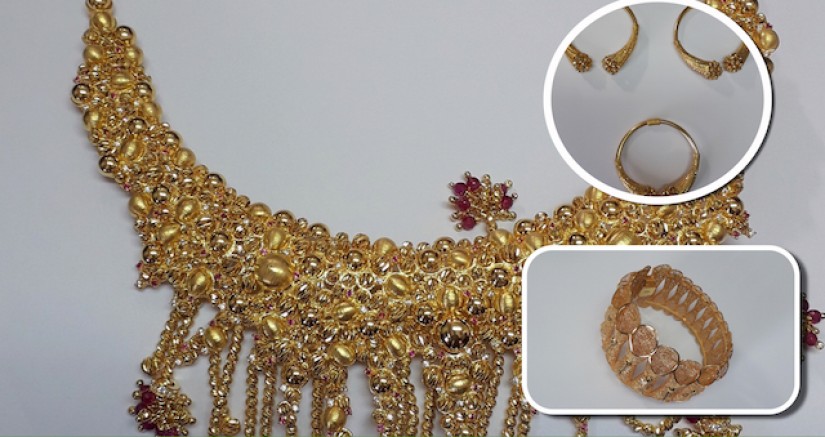 Sırbistan sınır kapısında bir yolcudan 735 gram mücevher çıktı