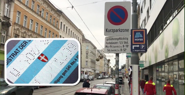 Viyana genelinde uygulanacak Parkpickerl online sipariş çarşamba günü başlıyor