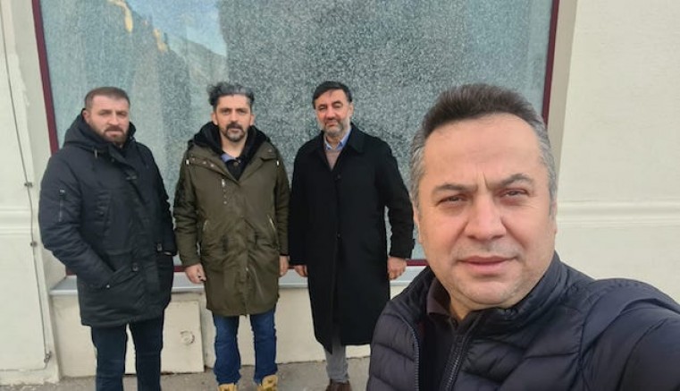 Avusturya | Viyana’da Azerbaycan Türk Kültür ve İşadamları Derneğine çirkin saldırı