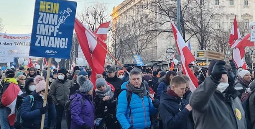 Avusturya’da son 24 saat içinde 27 bin 127 yeni vaka, 14 ölüm