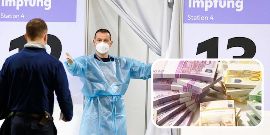 Avusturya 2021 yılında Testler için 1,3 milyar euro Aşılar için 0,47 Milyar Euro ödedi