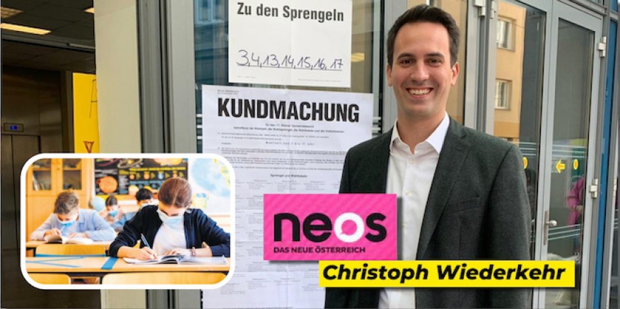 Viyana Belediye Başkan Yardımcısı Wiederkehr ”Okullarda tedbirler daha da fazla gevşetilsin’’