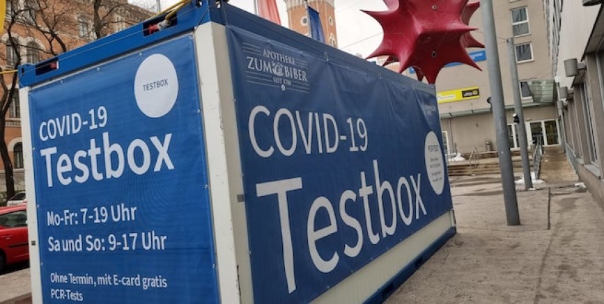 Avusturya’da 31 Mart’tan itibaren ücretsiz Kovid-19 testleri kalkıyor