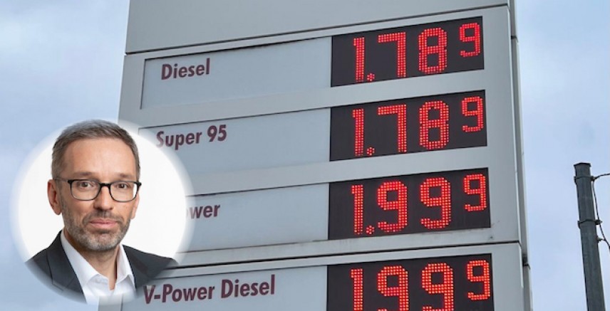 Avusturya FPÖ Başkanı Kickl: Akaryakıt fiyatları uçuyor! KDV’yi yarı yarıya indirin