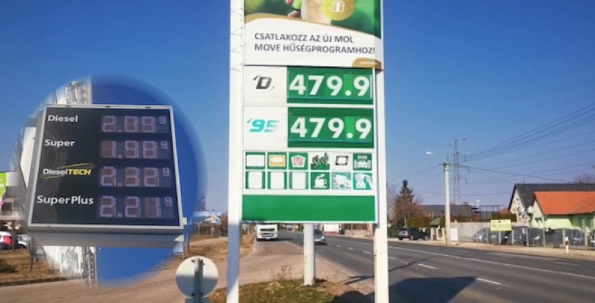 Viyana’da motorin bir aracın deposu 125 Euro’ya dolarken Macaristan’da 75 Euro’ya doluyor