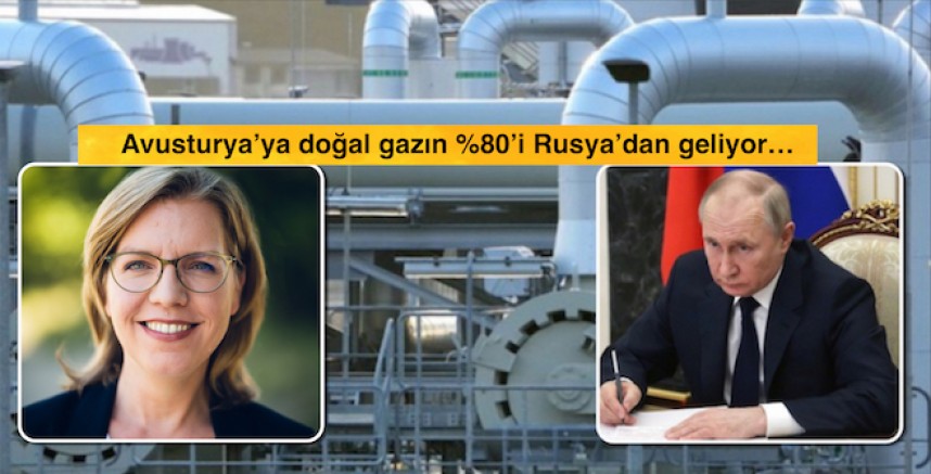 Avusturya, Rus doğalgaz kaynaklarına en çok bağımlı olan AB ülkelerinden biridir
