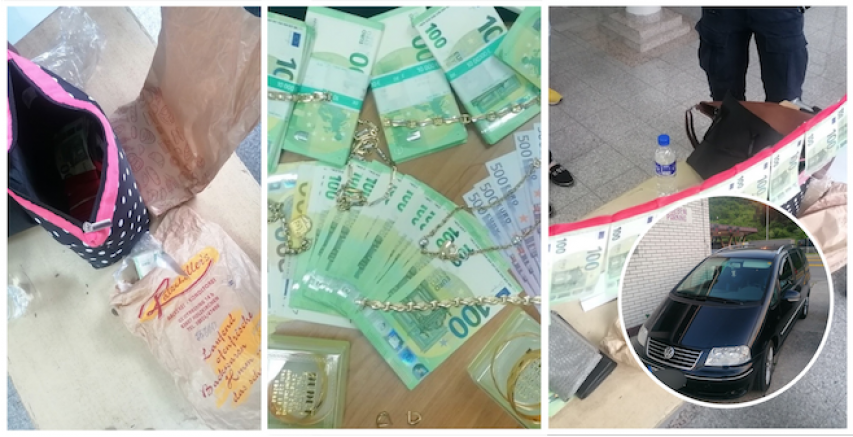 Sırbistan’da yine fazla para ele geçirildi! Yolculardan 137 bin Euro ve 250 gram altın çıktı