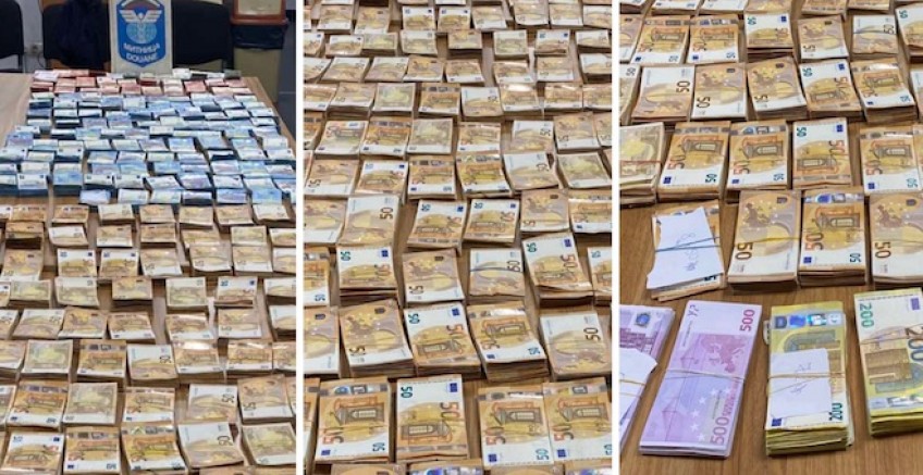 Sırbistan bu habere çok üzülecek: Bulgaristan sınırında Türk plakalı bir otobüste gizlenen 34 paketten 1 Milyon Euro bulundu