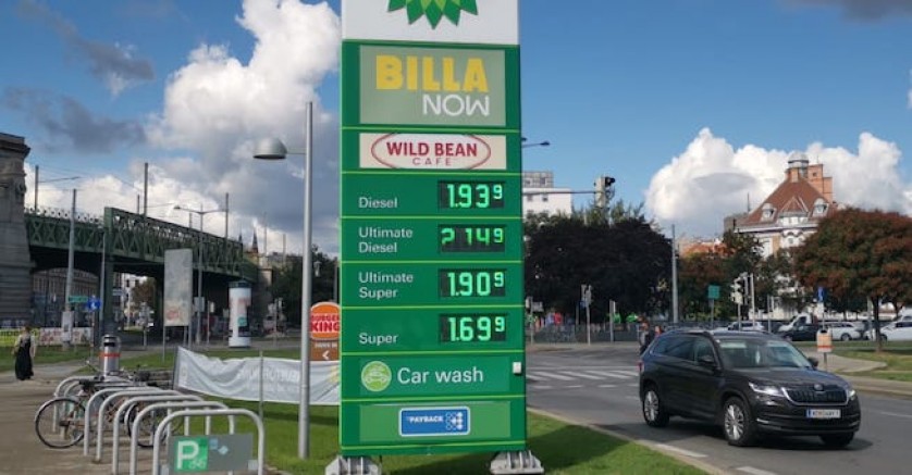Avusturya’da 1 Ekim’den itibaren akaryakıt fiyatları 8 Cent daha pahalı olacak