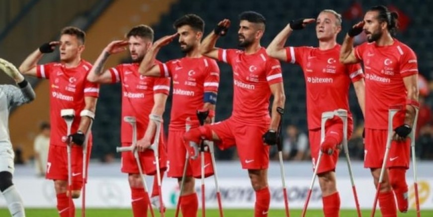 Ampute Futbol Milli Takımı, 2022 Dünya Kupası A Grubu’ndaki ilk maçında Fransa’yı 3-0 yendi