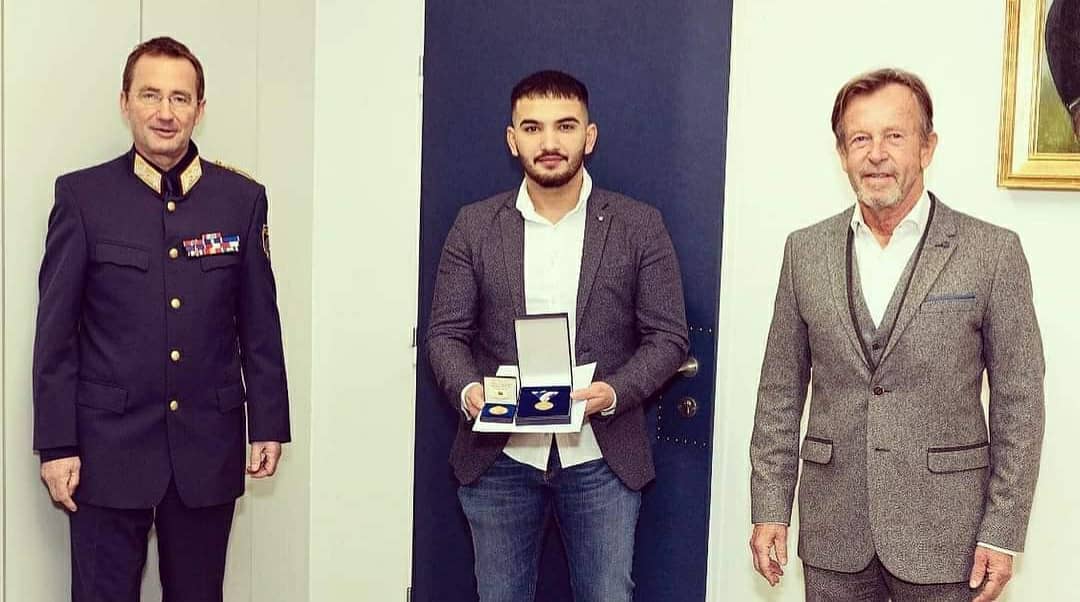 Viyana Saldırısının iki Türk kahramanları ödüllendirildi