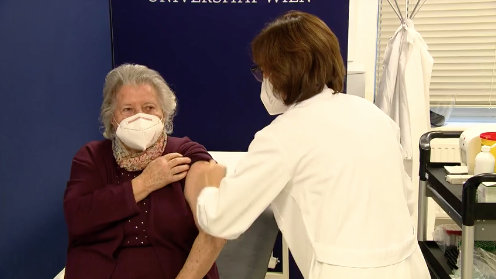 Avusturya’da onay verilen ilk koronavirüs aşısı yapıldı