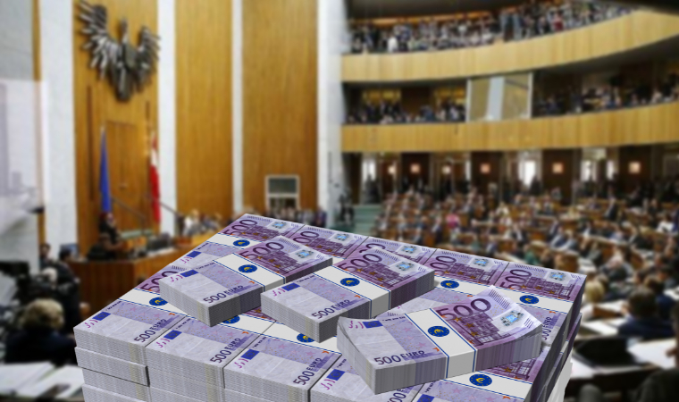 Avusturya’da yüzde 8 enflasyona rağmen 2023’te partilere yapılan yardımlar dudak uçuklattı