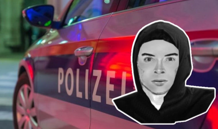 Avusturya Polisi Mistelbach’ta 14 yaşındaki öğrenci çocuğa bıçaklı saldırı yapan failin robot resmini yayınladı
