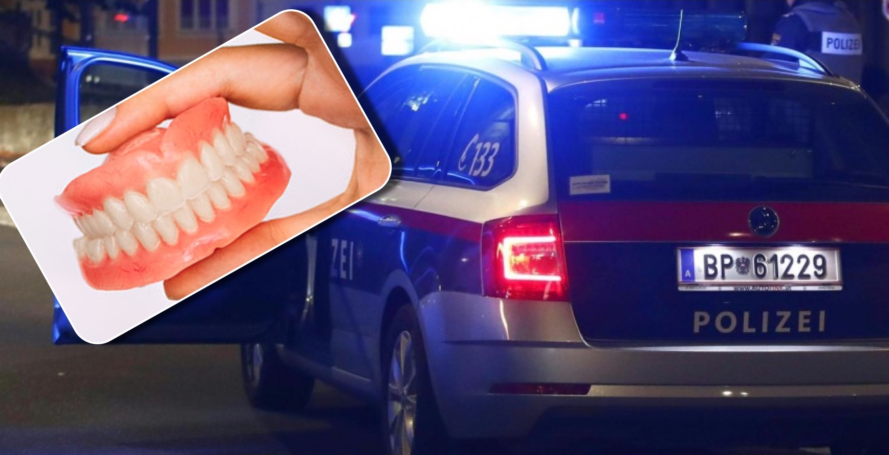 Avusturya’da garip hırsızlık! Linz’de acımasız hırsızlar 30 yaşındaki bir kadının takma dişlerini çaldılar