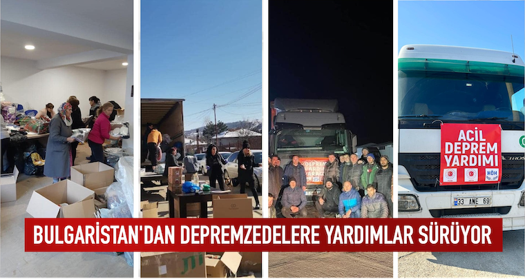 Bulgaristan’da Depremzedeler için yardımlar devam ediyor! 160 bin Euro bağış toplandı