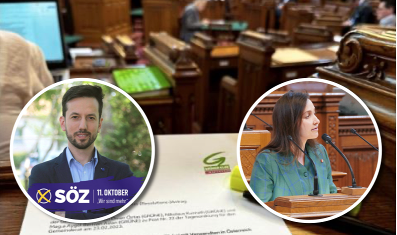 Viyana Eyalet Meclisinde Depremzedeler için sunulan önergeyi SPÖ ve NEOS reddetti! SÖZ Partisi Başkanı Gördü’den tepki gecikmedi