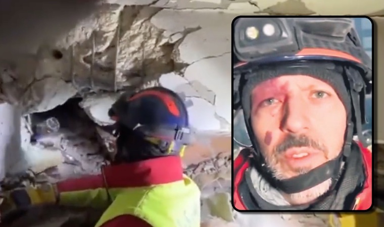 Almanya Arama Kurtarma Ekibi Doktoru Daniel Lankers:  “Zeynep Hanım, korkma!”