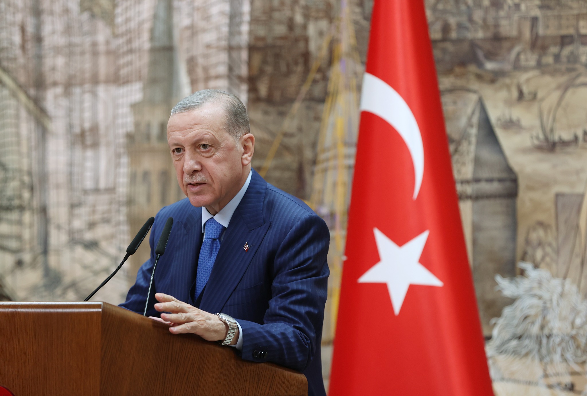 Cumhurbaşkanı Erdoğan’dan 6’lı masa yorumu: Oturdular, konuştular, dağıldılar
