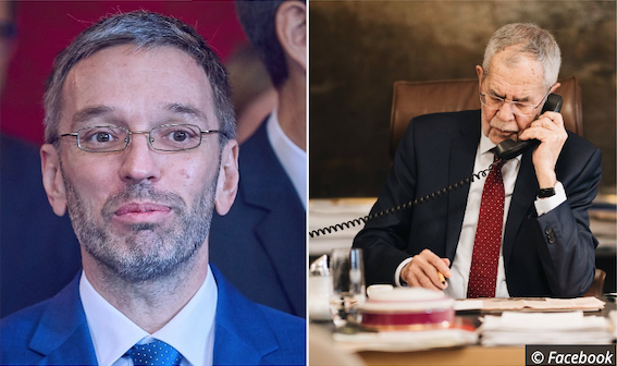 Avusturya Cumhurbaşkanına ‘’Mumya ve bunak’’ diyen FPÖ Başkanı Kickl hakkında Van der Bellen kovuşturmadan vazgeçti
