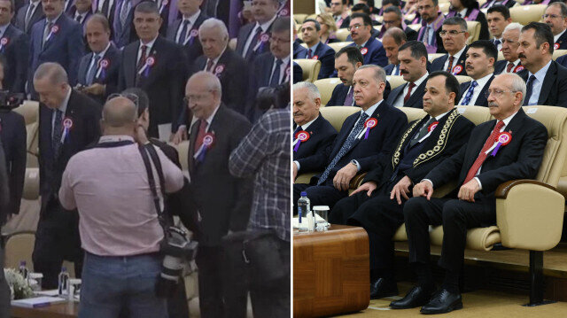 AYM Töreni’nde ‘Soğuk Rüzgarlar’: Cumhurbaşkanı Erdoğan, Kılıçdaroğlu ile Tokalaşmadı