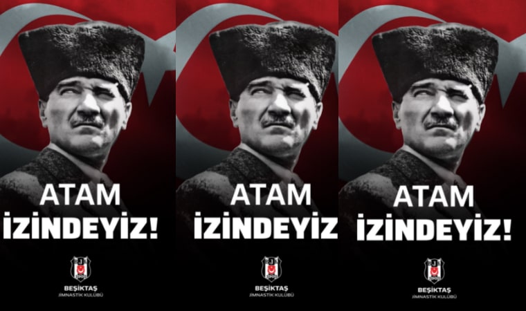 Beşiktaş’tan “Atam İzindeyiz” Mesajı: Süper Kupa Maçında Atatürk Posterleri Krizi