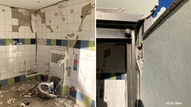 Viyana’da Piroteknik Maddelerle Ağır Hasarlar Meydana Getirildi