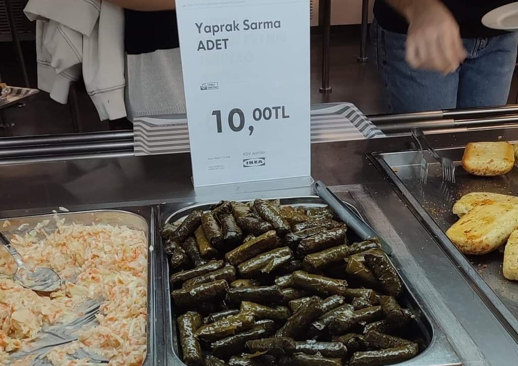 IKEA’da Satılan Yaprak Sarmanın Fiyatı Sosyal Medyada Gündem Oldu