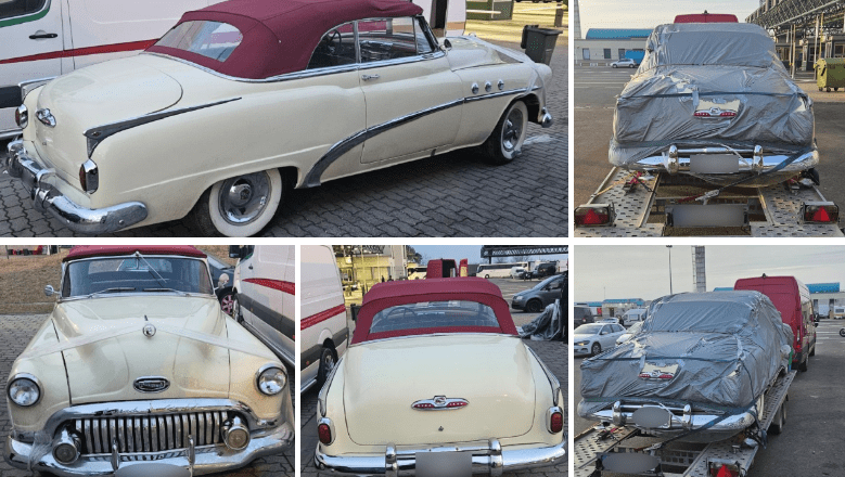 Sırbistan Horgos Sınır Kapısında 1952 Model ‘’Buick Dynaflow’’ Kaçakçılığı Engellendi