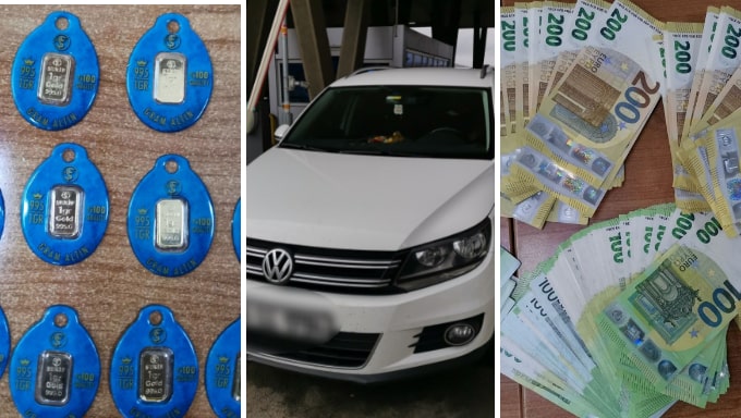 Sırbistan Sınırında Almanya’dan Türkiye’ye Giden Yolculardan 40.000 Euro ve 10 Külçe Altın Çıktı
