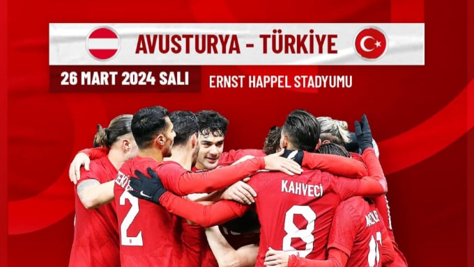 Avusturya ve Türkiye Arasında Prestijli Hazırlık Maçı için Biletler 14 Şubat’ta Satışa Çıkıyor