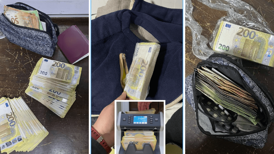 Almanya’dan Türkiye’ye Giden Türk Yolcuların Üzerinden Sırbistan Sınırında 43.000 Euro Çıktı