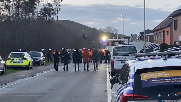 Belçika’da PKK Yandaşlarının Türklere Saldırısına Karşı Türk Toplumu Tepki Gösterdi