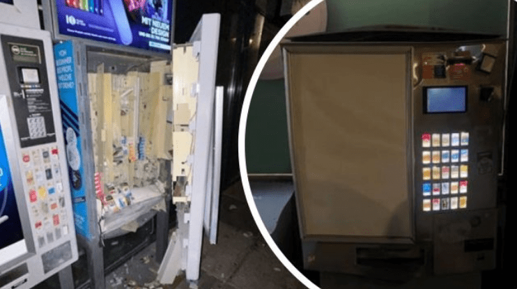 Viyana Liesing’de Pazar Akşamı Bir Saat İçinde İki Sigara Otomatı Patlatıldı 