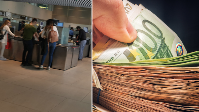 Viyana Havalimanı’nda İstanbul’a Giden İki Afgan’dan 700.000 Euro Nakit Para Ele Geçirildi