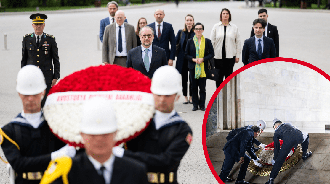 Avusturya Dışişleri Bakanı Schallenberg’den Türkiye’ye Anlamlı Ziyaret: Anıtkabir’de Atatürk’ü Andı”