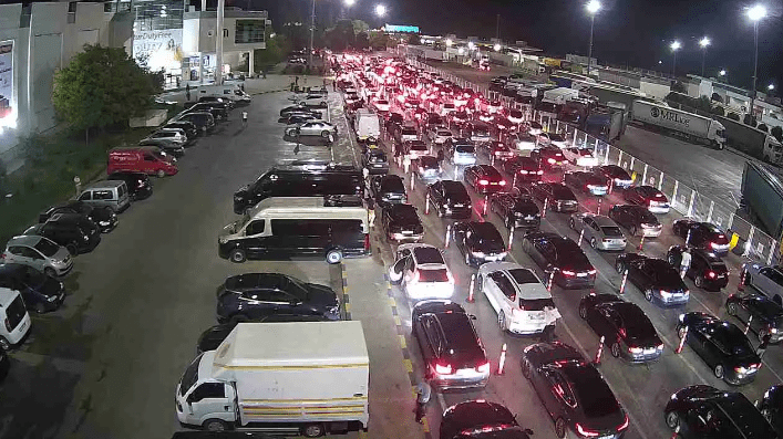 Türkiye Kapıkule Sınır Kapısı Çıkış Bulgaristan Giriş Bekleme Süresi 4 Saat