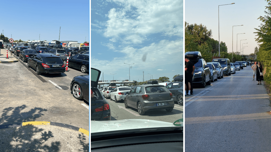 Türkiye Kapıkule Sınır Kapısı Çıkış, Bulgaristan Girişinde Bekleme Süresi 3 Saat