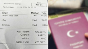 İzmir Havaalanı Fiyatları Dudak Uçuklattı: 1 Soda, 2 Çay ve 2 Suya 420 TL-11 Euro Ödedi!