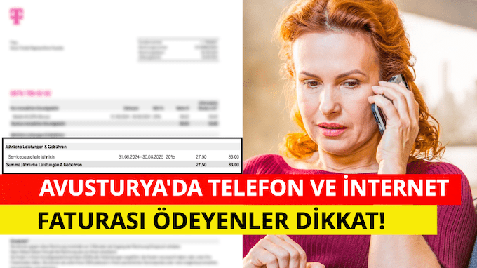 Avusturya’da Mobil Operatörlerin Aldığı Aylık 35 Euro’ya Kadar Olan Servis Ücreti Geri Talep Edilebilecek!